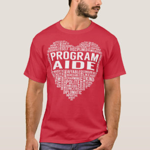 T-shirt Coeur de l'aide au programme