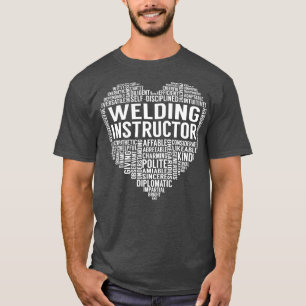 T-shirt Coeur de l'instructeur de soudure