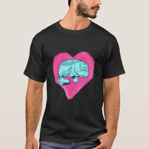 T-shirt Coeur de mangé Animaux aquatiques Animaux de la me