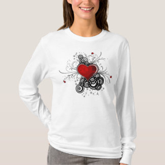 T-shirt Coeur de remous