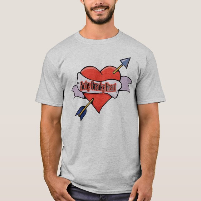 T-shirt Coeur de rupture d'Achy (Devant)