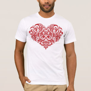 T-shirt Coeur de Saint-Valentin