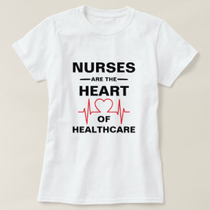 T-shirt Coeur de soins infirmiers