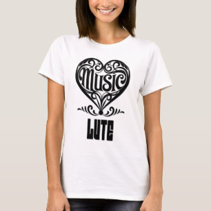 T-shirt Coeur défilé élégant pour les amoureux de la traîn