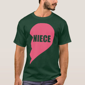 T-shirt Coeur demi-nièce