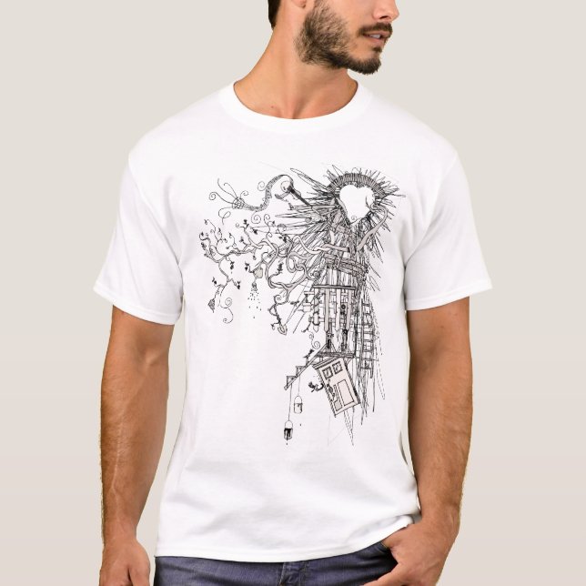 T-shirt coeur des missions (Devant)