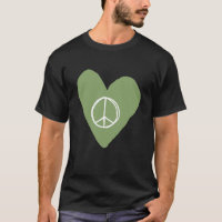 Coeur des signes de paix