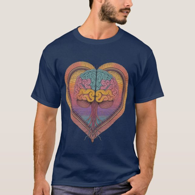T-shirt Coeur d'esprit (Devant)