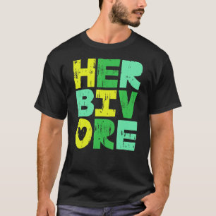 T-shirt Cœur d'Herbivore Vêtements Végétaliens Par The Dh