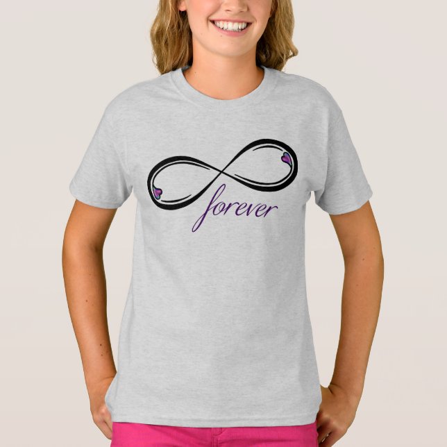 T-shirt Coeur d'infini pour toujours (Devant)