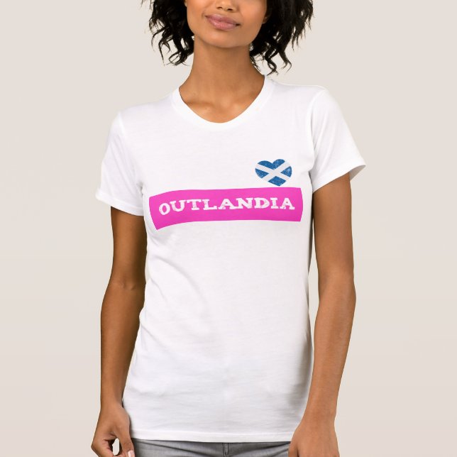 T-shirt Coeur d'Outlandia (Devant)