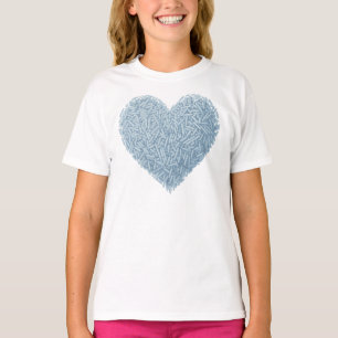 T-shirt Coeur doux   Saupoudrer bébé