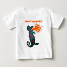 T-shirt Coeur du Dragon Bébé