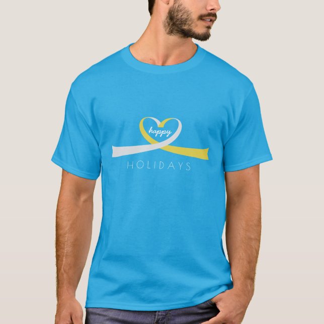 T-shirt Coeur du ruban (Devant)