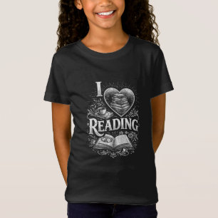 T-Shirt Cœur d'un amoureux des livres
