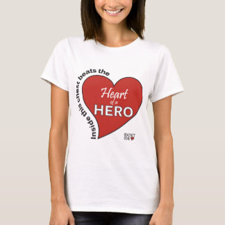 T-shirt Coeur d'un héros