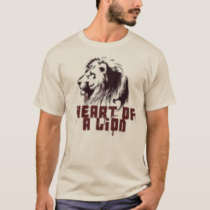 T-shirt Coeur d'un lion