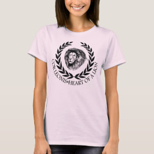 T-shirt Coeur d'un lion