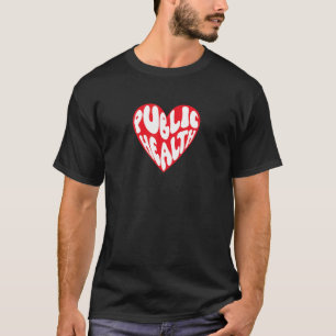 T-shirt Coeur en santé publique