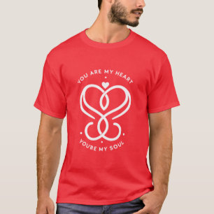 T-shirt Coeur et âme