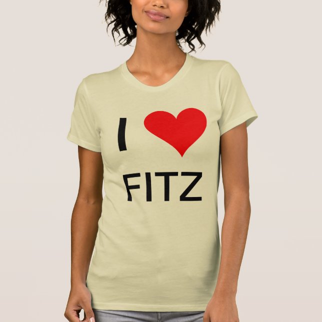 T-shirt Coeur Fitz (Devant)