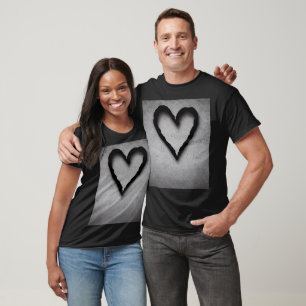 T-shirt Coeur gauche, no 01