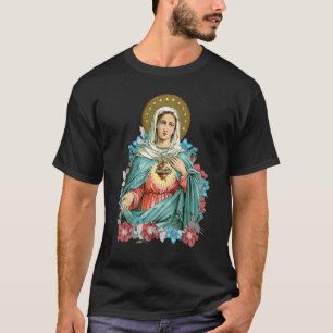 T-shirt Cœur Immaculé de Marie Notre Mère Bienheureuse Cat