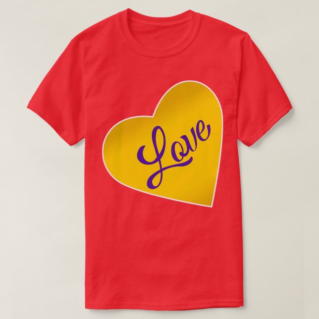 T-shirt Coeur InterLove (Design devant)