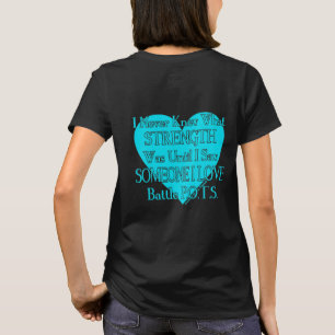T-shirt Coeur/Je Ne Savais Jamais...Quelqu'Un Que J'Aime..