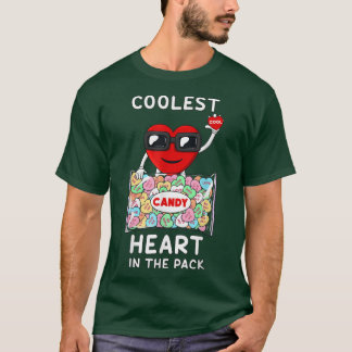T-shirt Coeur le plus frais dans le pack Funny Valentines