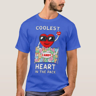 T-shirt Coeur le plus frais dans le pack Funny Valentines 