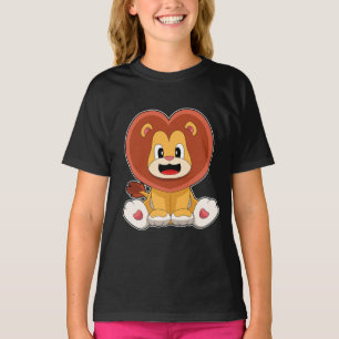T-shirt Coeur Lion