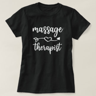 T-shirt Coeur massothérapeute