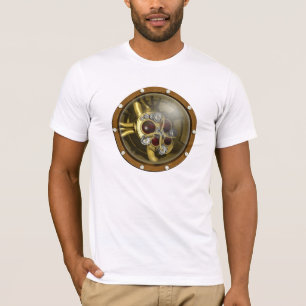 T-shirt Coeur mécanique de Steampunk