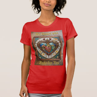 T-shirt Coeur mécanique série anatomique Steampunk
