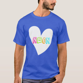 T-shirt Cœur Néon Néon BLC