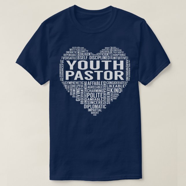 T-shirt Coeur pasteur jeunesse (Design devant)