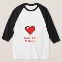 Coeur Pixel Vibes HP basse - Chemise Gamer