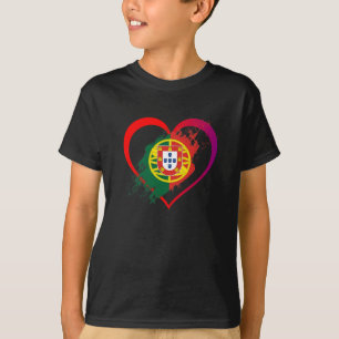 T-shirt Coeur portugais