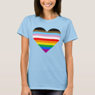 T-shirt Coeur Progrès Fierté