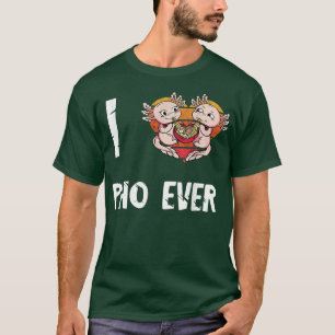 T-shirt Coeur rétro Axolotl Pho Ramen Noodle Bowl Vietname