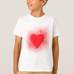 T-shirt Coeur rouge