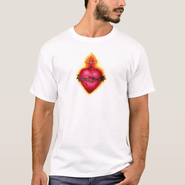 T-shirt Coeur sacré (Devant)