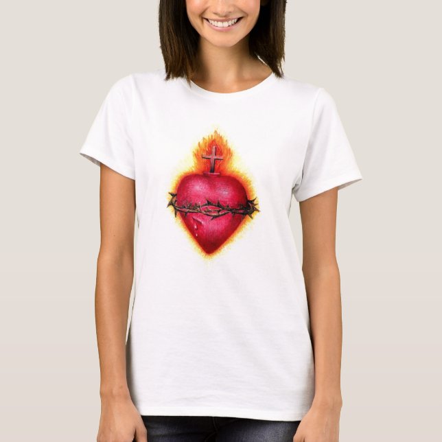 T-shirt Coeur sacré (Devant)