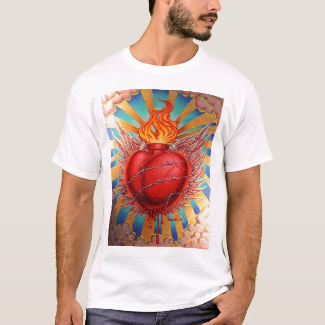 T-shirt Coeur sacré (Devant)