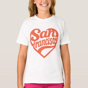 T-shirt Coeur San Francisco