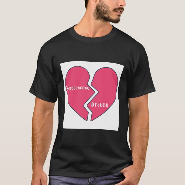 T-shirt Coeur si brisé (Devant)
