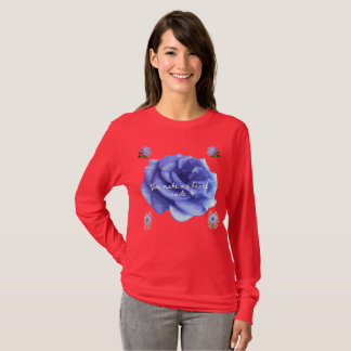T-shirt Cœur souriant rouge