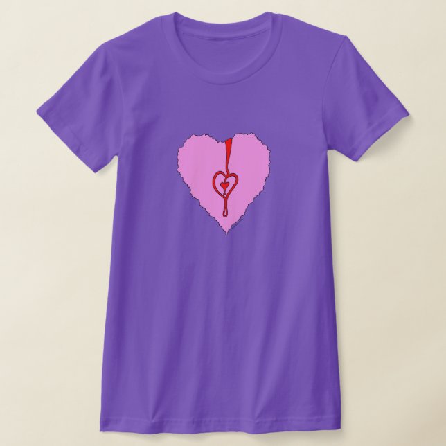 T-SHIRT COEUR SURRÉAL (Poser)