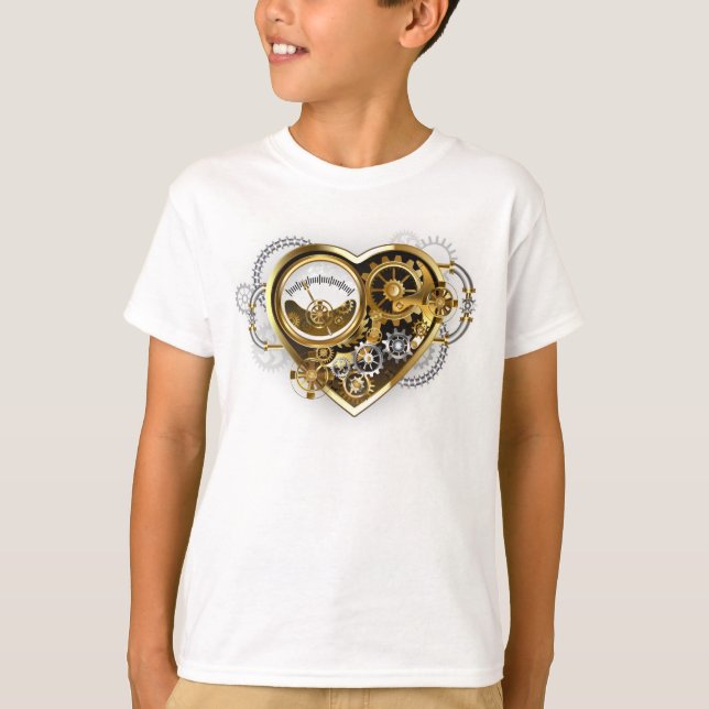 T-shirt Coeur vapeur avec un manomètre (Devant)